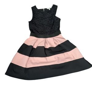 Speechless Women’s Black and Pink Dress Size Small